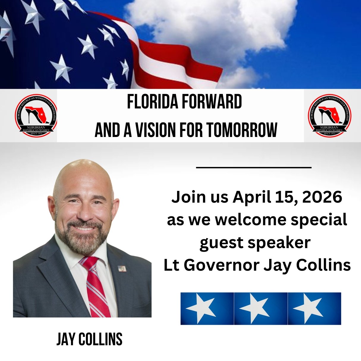 Jay Collins Newsletter Graphic for April, 2026
